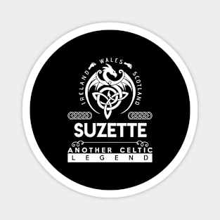 Suzette Name T Shirt - Another Celtic Legend Suzette Dragon Gift Item Magnet